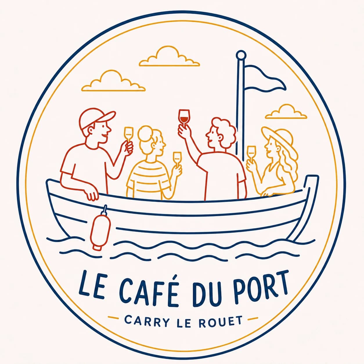 Logo du Café du Port